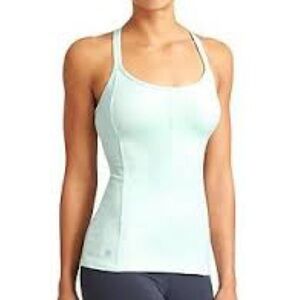 Athleta Inner Goddess Support Tank Top Women's Large Sea Green Yoga Athletic